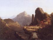Thomas Cole The last of the Mohicans painting
